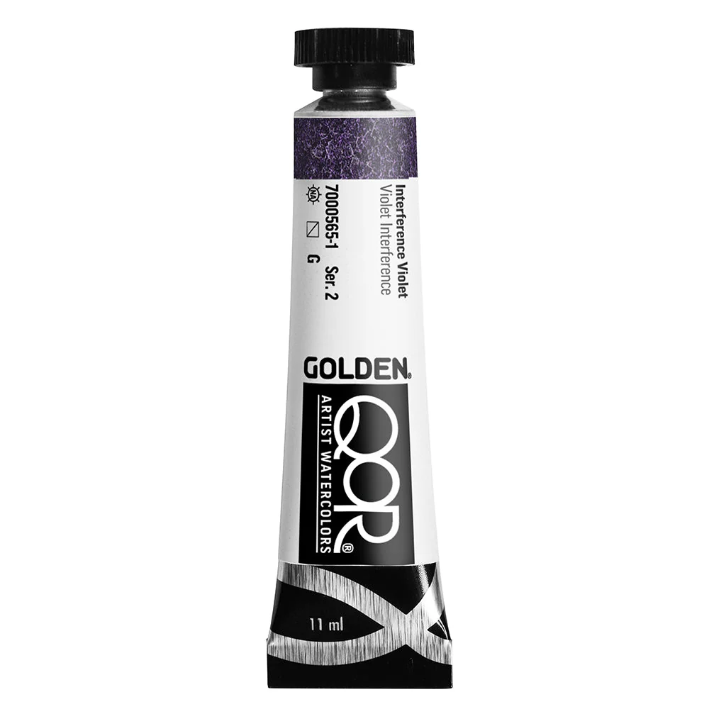Golden QoR Watercolor 11 ml - Interference Violet