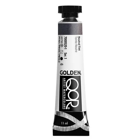Golden QoR Watercolor 11 ml - Neutral Tint