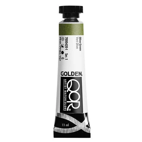 Golden QoR Watercolor 11 ml - Olive Green
