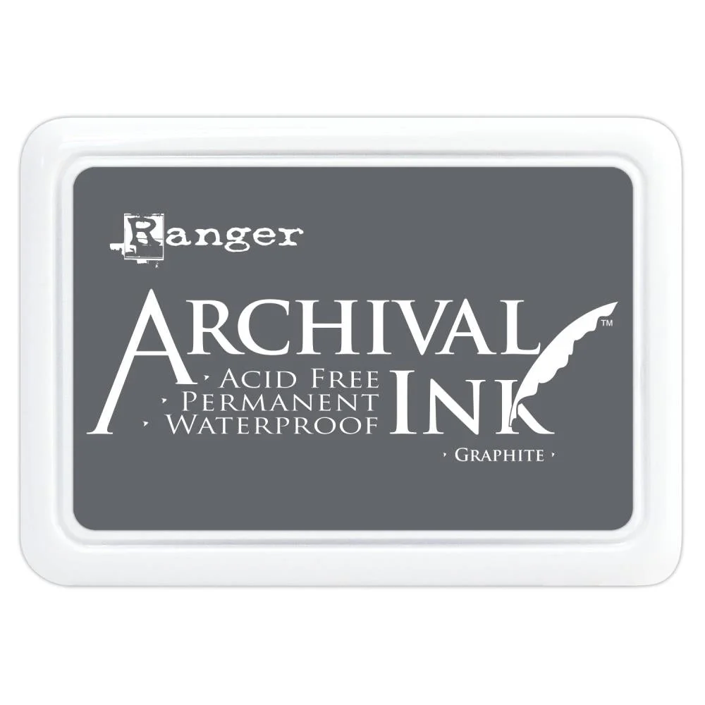 Ranger Archival 2.75"x4" Ink Pad - Graphite
