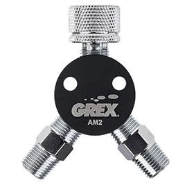 Grex Mini Manifold with 1/8 inch BSP Dual Output