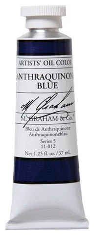 M. Graham Oil Color - Anthraquinone Blue 37 ml