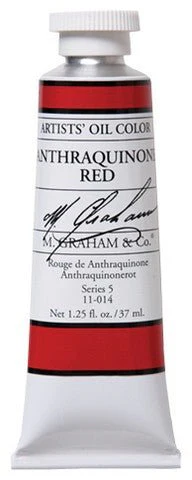 M. Graham Oil Color - Anthraquinone Red 37 ml