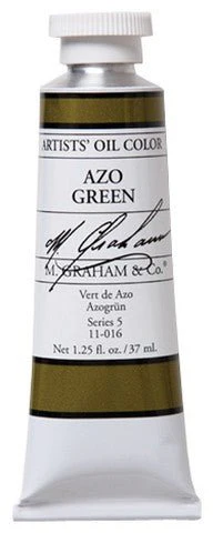 M. Graham Oil Color - Azo Green 37 ml