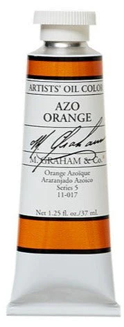M. Graham Oil Color - Azo Orange 37 ml