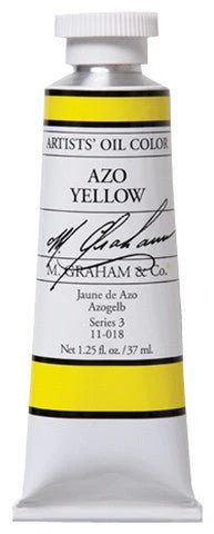 M. Graham Oil Color - Azo Yellow 37 ml
