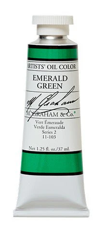 M. Graham Oil Color - Emerald Green 37 ml