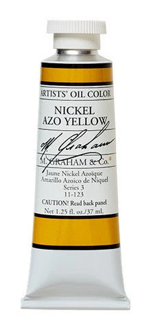 M. Graham Oil Color - Nickel Azo Yellow 37 ml