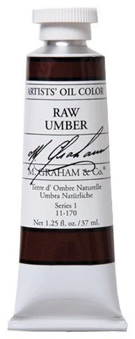 M. Graham Oil Color - Raw Umber 37 ml