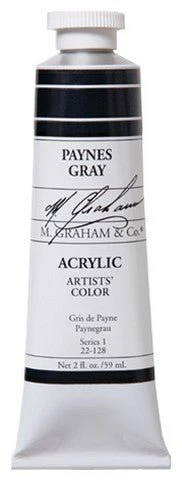 M. Graham Acrylic Color Paynes Gray - 2 ounce (60 ml)