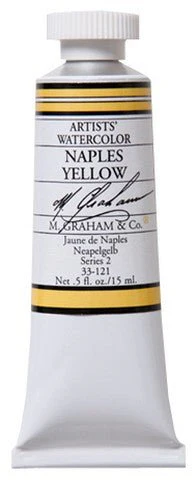 M. Graham Watercolors 15 ml - Naples Yellow