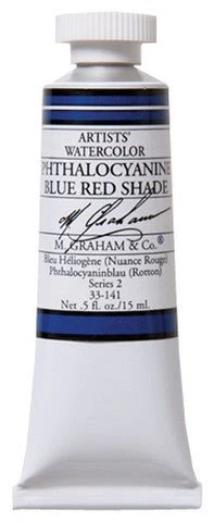 M. Graham Watercolors 15 ml - Phthalo Blue (Red shade)