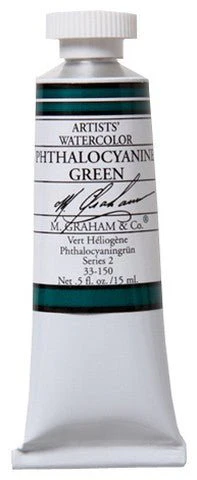 M. Graham Watercolors 15 ml - Phthalo Green