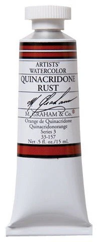 M. Graham Watercolors 15 ml - Quinacridone Rust