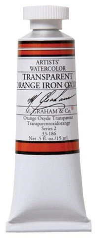 M. Graham Watercolors 15 ml - Transparent Orange Iron Oxide
