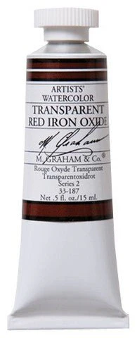 M. Graham Watercolors 15 ml - Transparent Red Iron Oxide