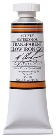 M. Graham Watercolors 15 ml - Transparent Yellow Iron Oxide