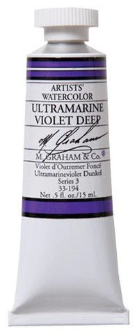 M. Graham Watercolors 15 ml - Ultramarine Violet Deep