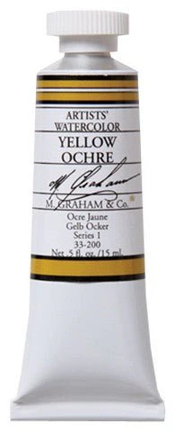 M. Graham Watercolors 15 ml - Yellow Ochre
