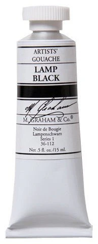 M. Graham Gouache Lamp Black 15ml