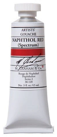 M. Graham Gouache Naphthol Red (Spectrum) 15ml