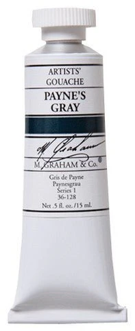M. Graham Gouache Payne's Gray 15ml