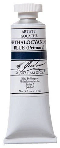 M. Graham Gouache Phthalocyanine Blue (Primary) 15ml