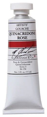 M. Graham Gouache Quinacridone Rose 15ml