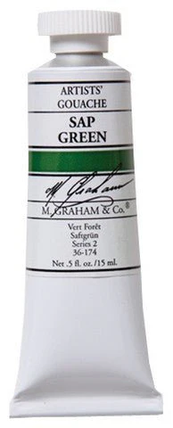 M. Graham Gouache Sap Green 15ml
