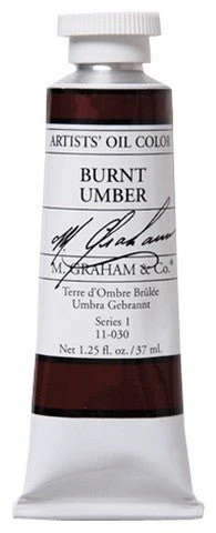 M. Graham Oil Color - Burnt Umber 150 ml
