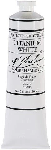 M. Graham Oil Color - Titanium White 150 ml