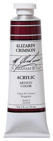 M. Graham Acrylic Color Alizarin Crimson - 5 ounce (150 ml)