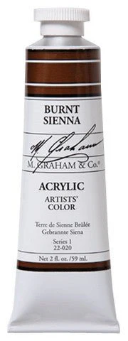 M. Graham Acrylic Color Burnt Sienna - 5 ounce (150 ml)