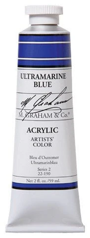 M. Graham Acrylic Color Ultramarine Blue - 5 ounce (150 ml)