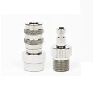 Grex AD2 Quick Connect Set, 1/8 inch Female Coupler & 1/8 inch Male Plug