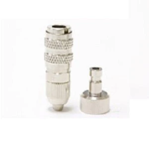Grex AD8 Quick Connect Coupler & Plug (Grex airbrush to Badger Clear Plastic Hose)