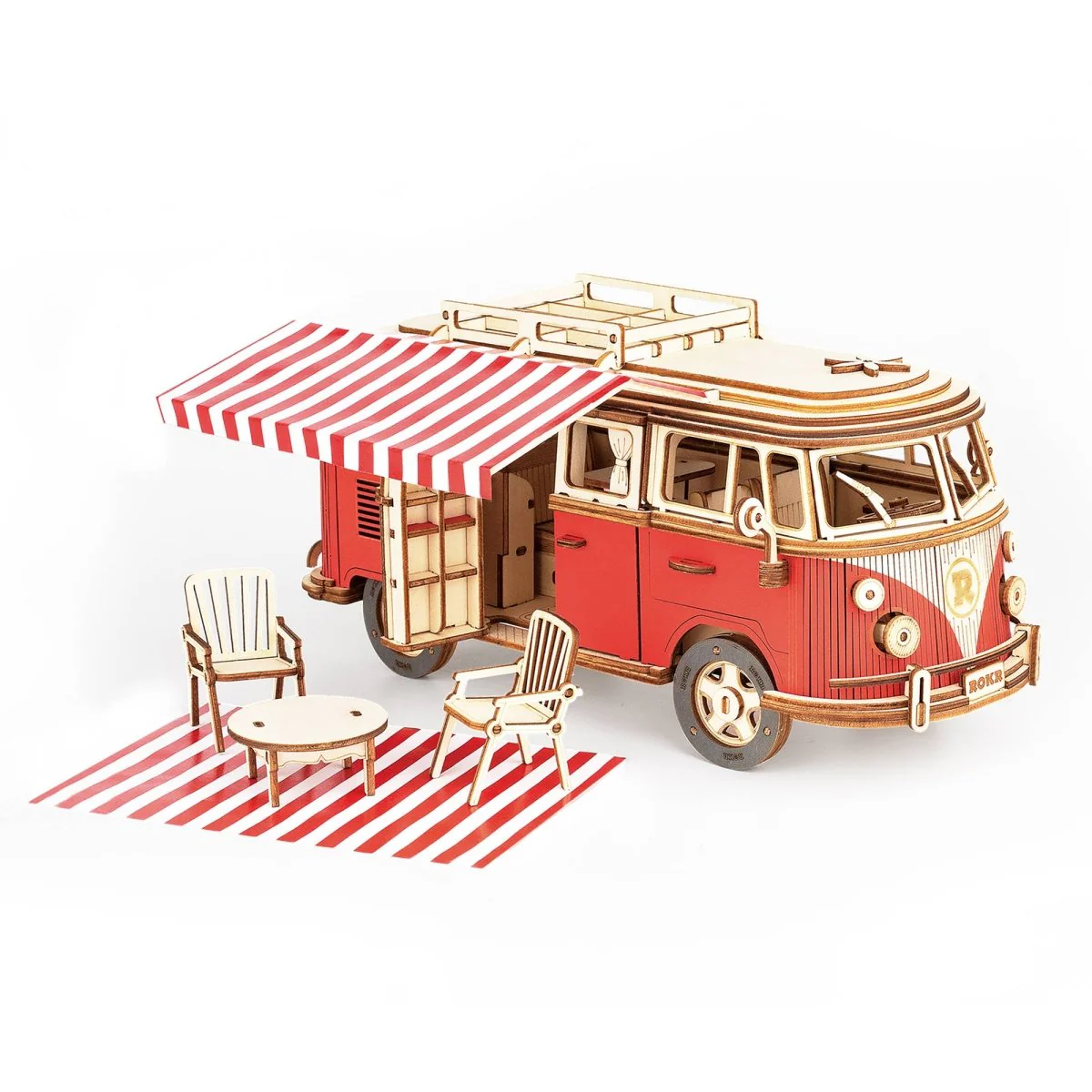 Hands Craft - 3D Wooden Puzzle: Camper Van