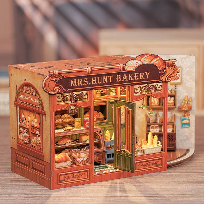 Hands Craft - DIY Book Nook Kit: Mrs. Hunt Bakery - Image 3
