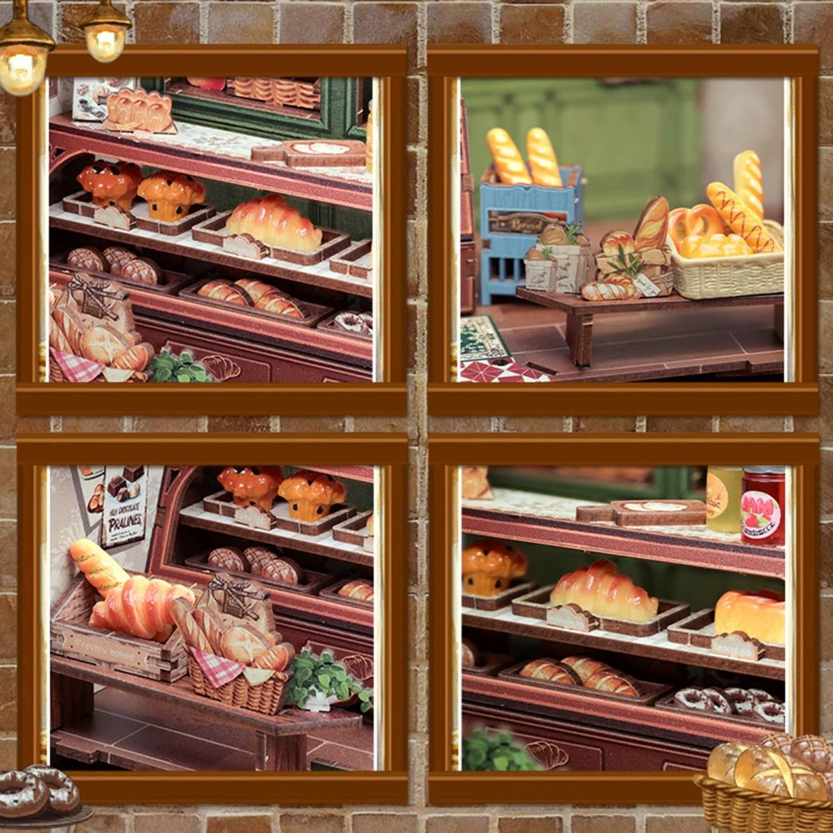 Hands Craft - DIY Book Nook Kit: Mrs. Hunt Bakery - Image 6