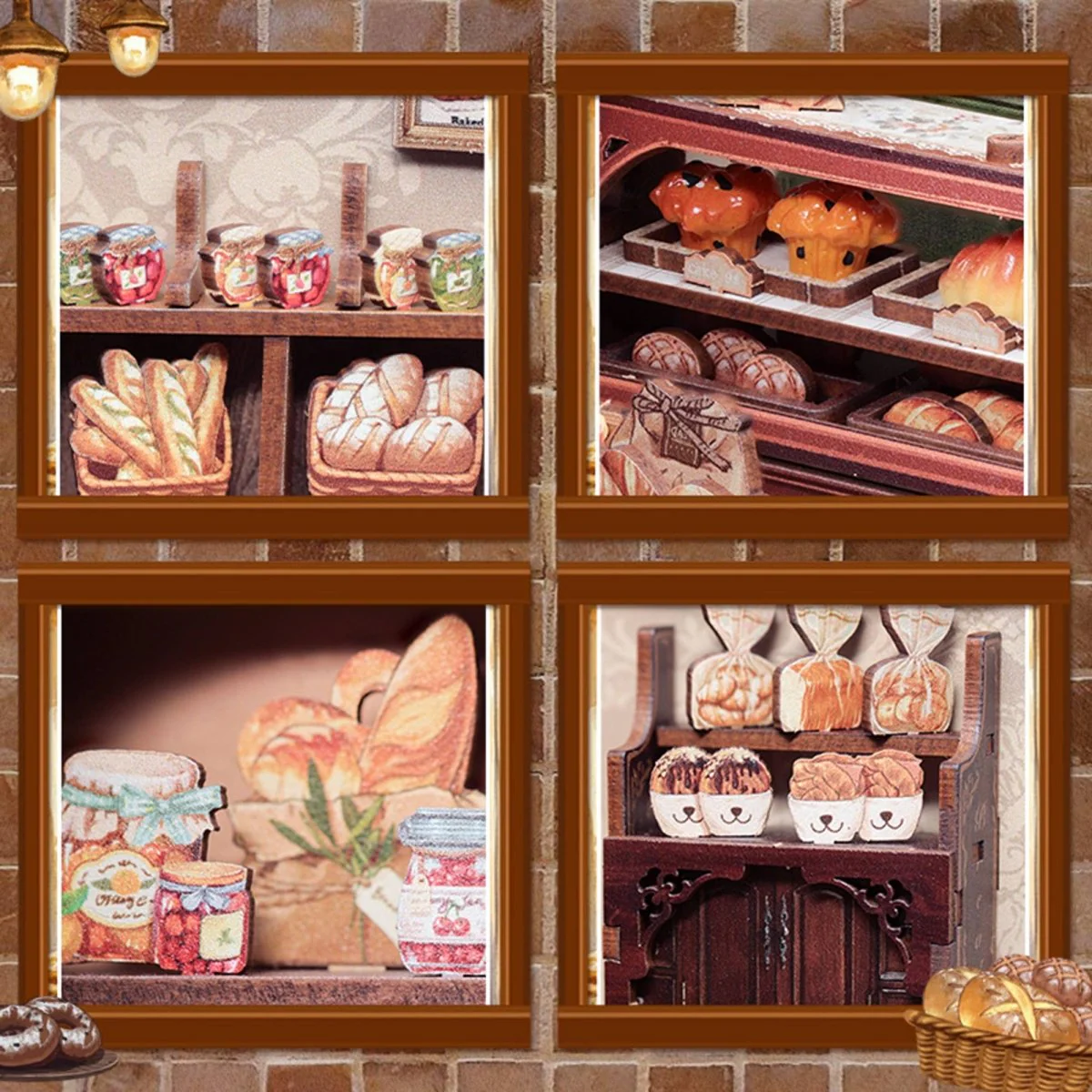 Hands Craft - DIY Book Nook Kit: Mrs. Hunt Bakery - Image 7