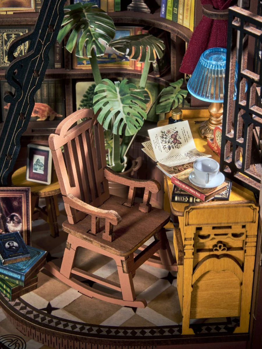 Hands Craft - DIY Book Nook Kit: Silent Corner Study - Image 7