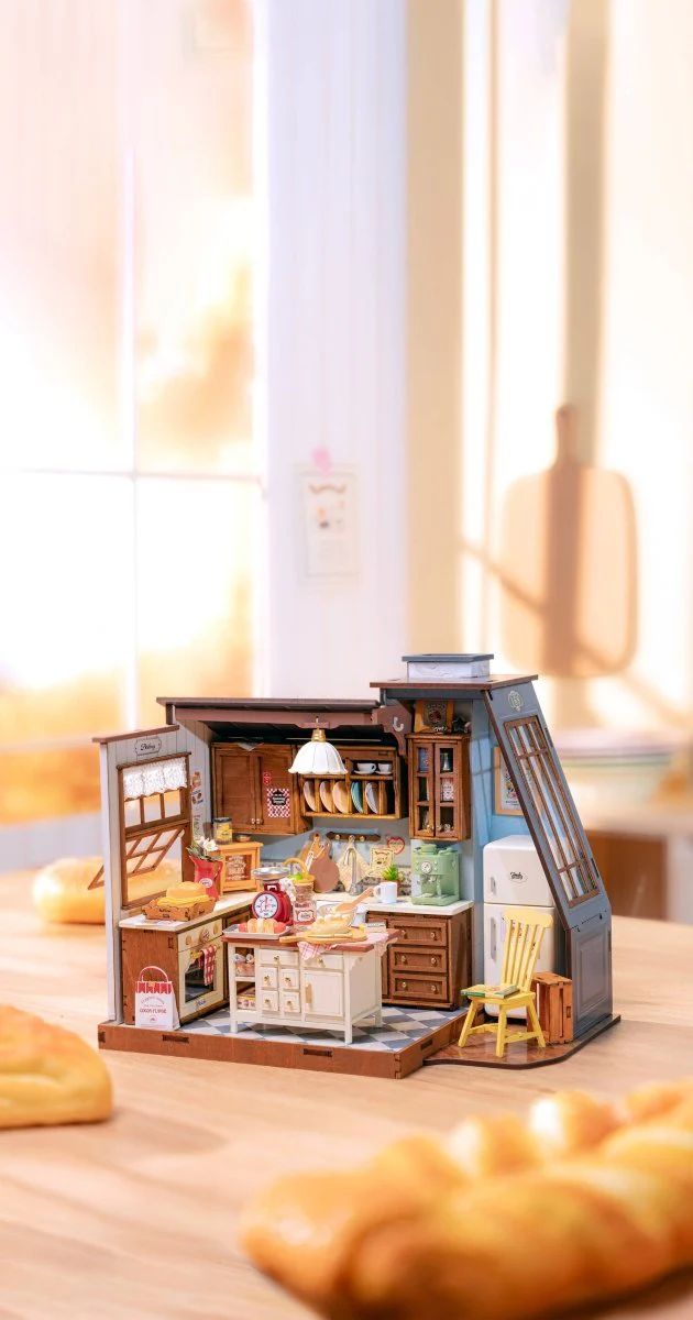 Hands Craft - DIY Miniature House Kit: Baking Kitchen - Image 2