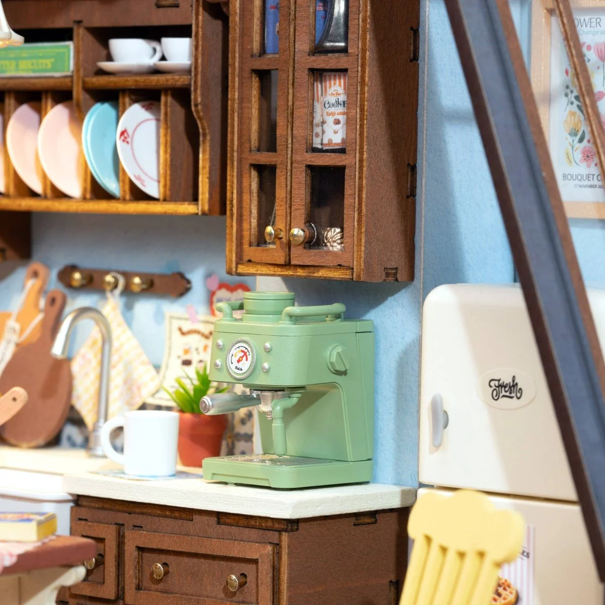 Hands Craft - DIY Miniature House Kit: Baking Kitchen - Image 7