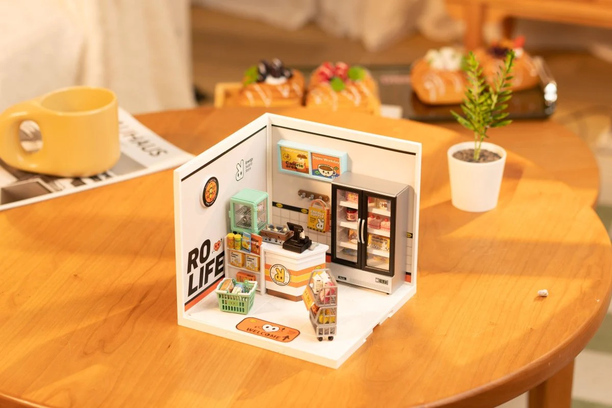 Hands Craft - DIY Miniature House Kit: Energy Supply Store - Image 3