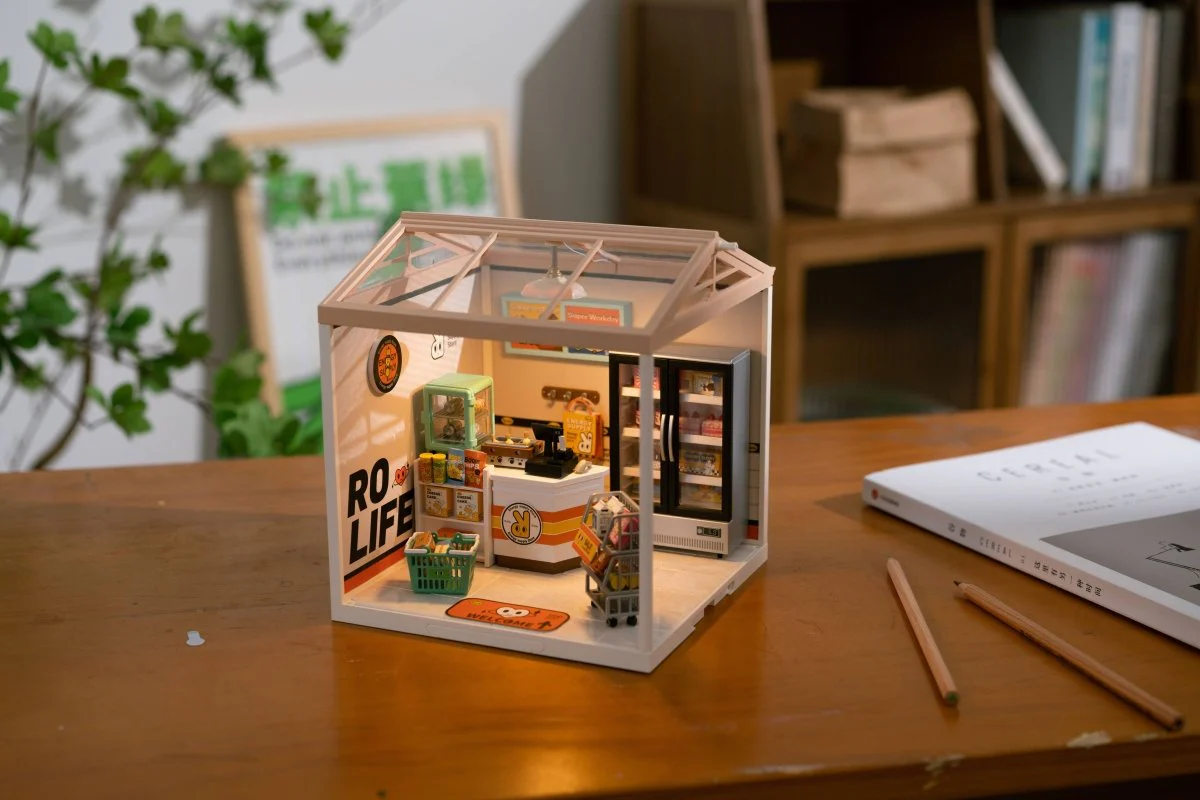 Hands Craft - DIY Miniature House Kit: Energy Supply Store - Image 4