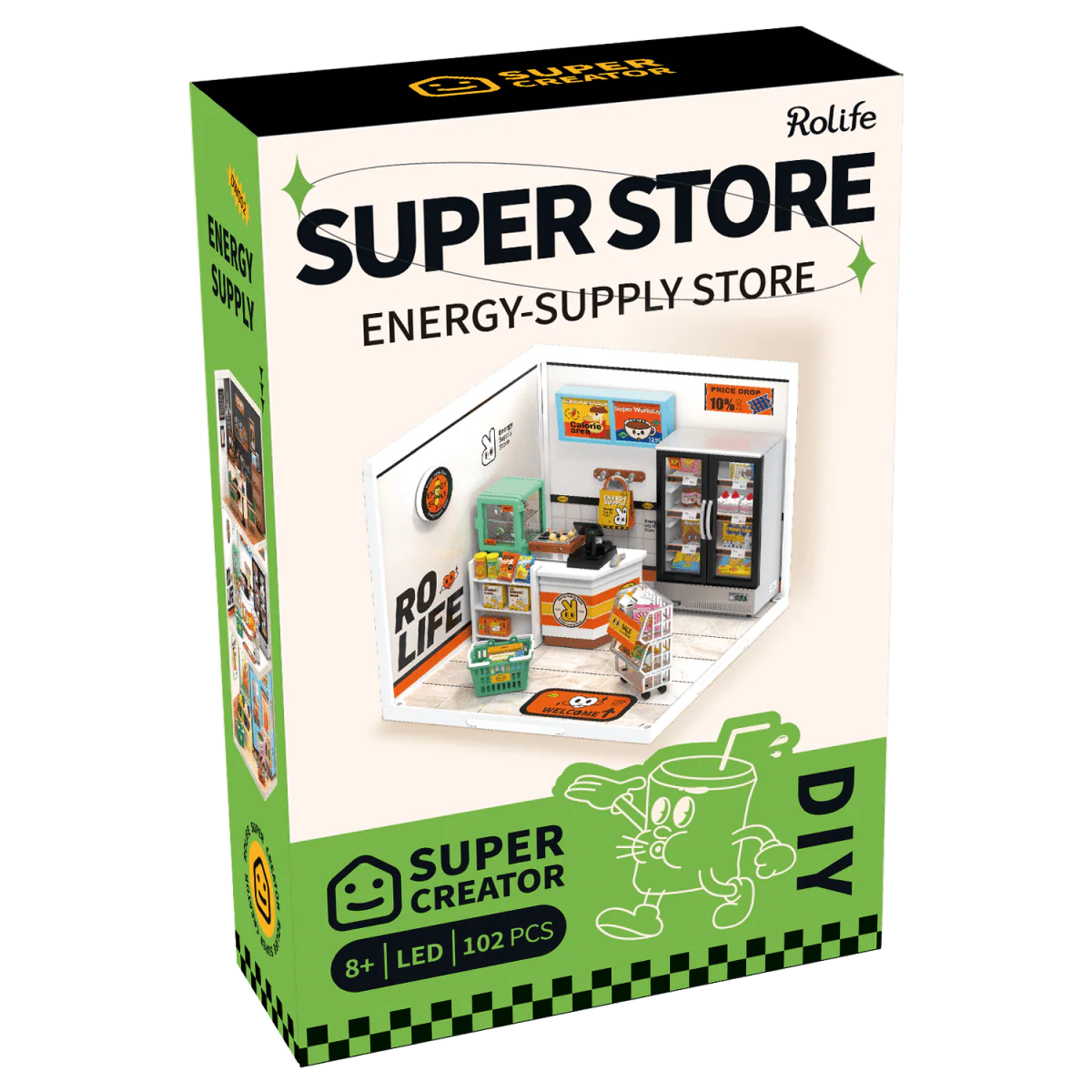 Hands Craft - DIY Miniature House Kit: Energy Supply Store - Image 8