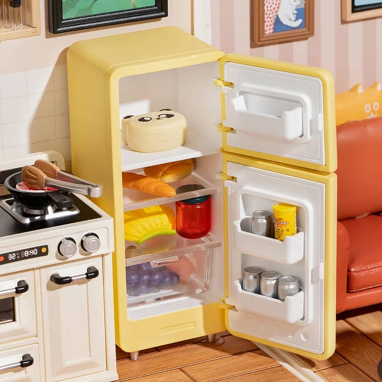 Hands Craft - DIY Miniature House Kit: Happy Meals Kitchen - Image 7