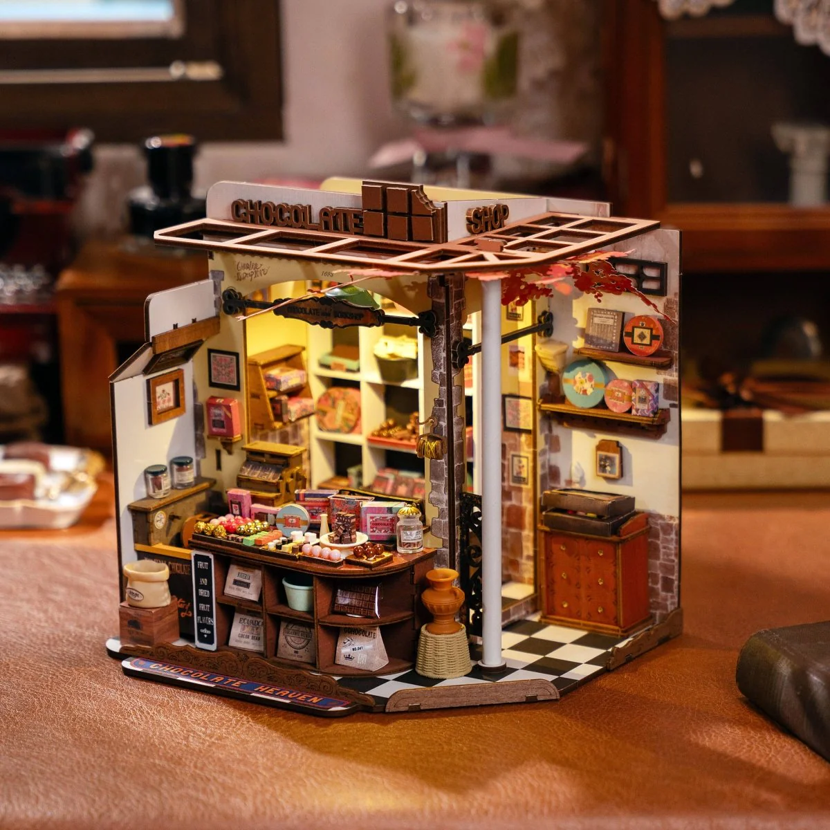 Hands Craft - DIY Miniature House Kit: Henry's Chocolate - Image 2