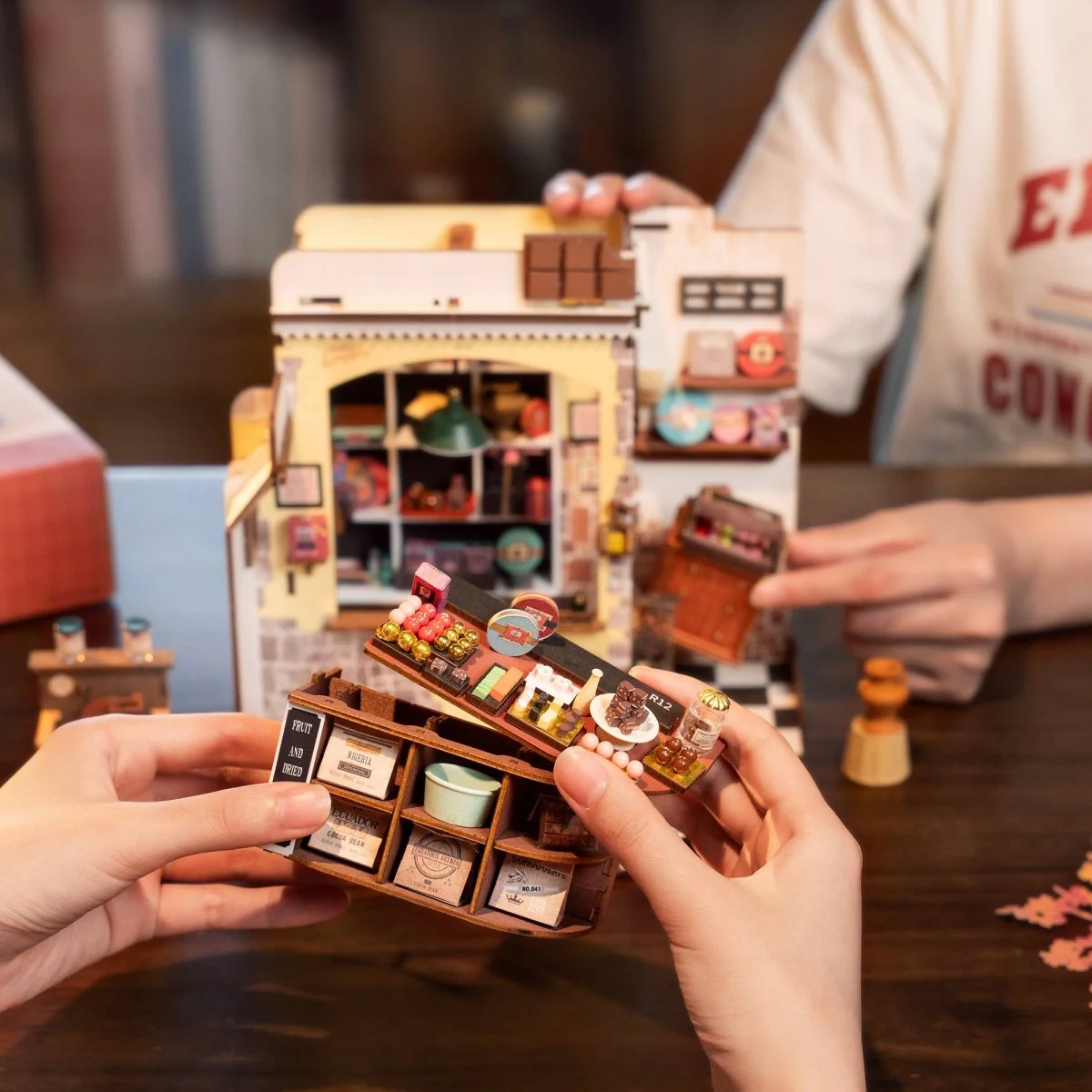 Hands Craft - DIY Miniature House Kit: Henry's Chocolate - Image 3