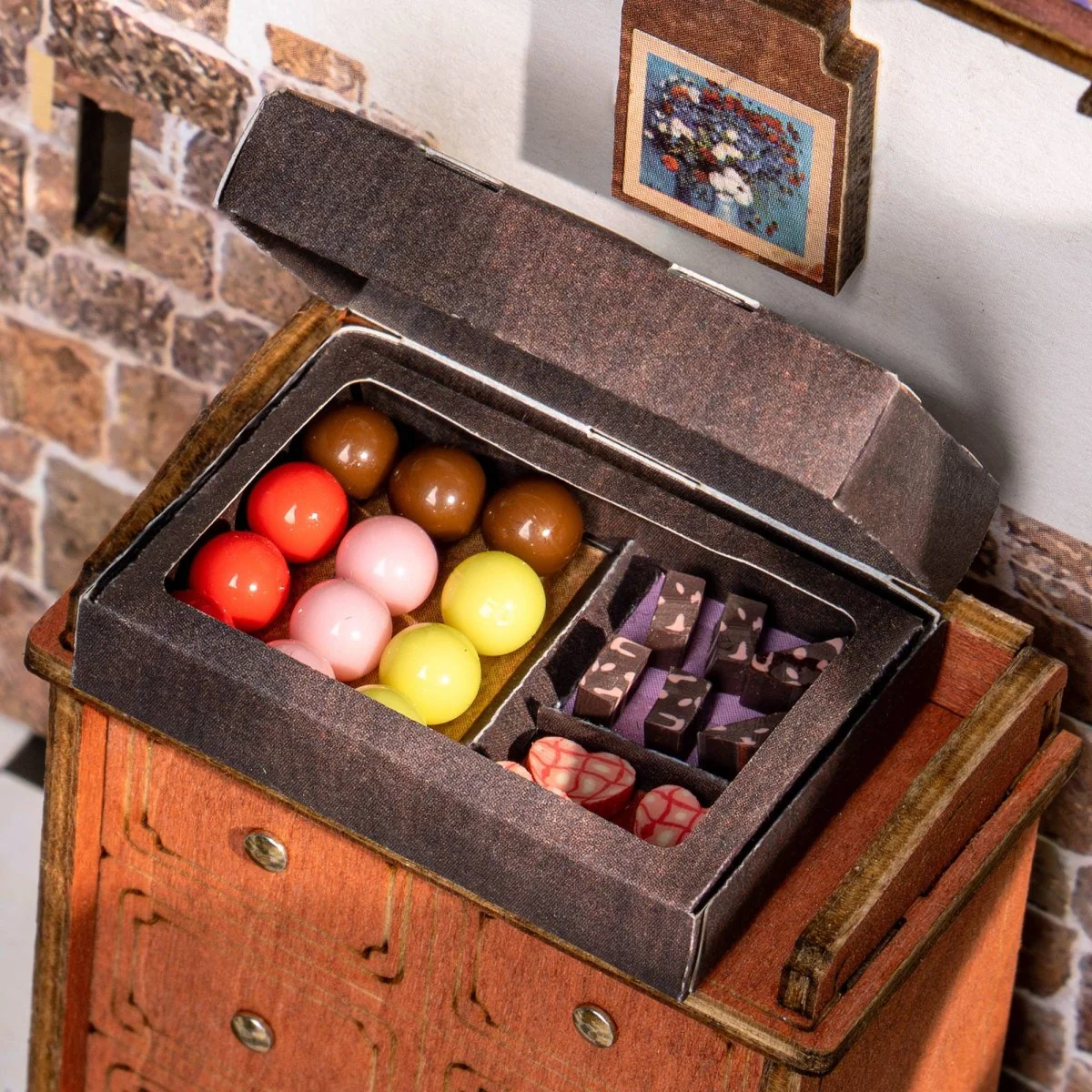 Hands Craft - DIY Miniature House Kit: Henry's Chocolate - Image 8